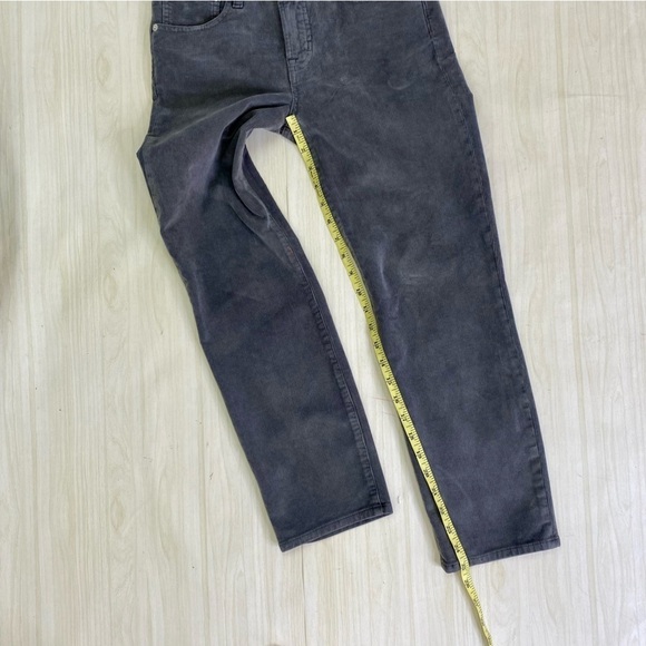 J.Crew Gray Corduroy Vintage Slim Straight size 6p - Picture 2 of 9
